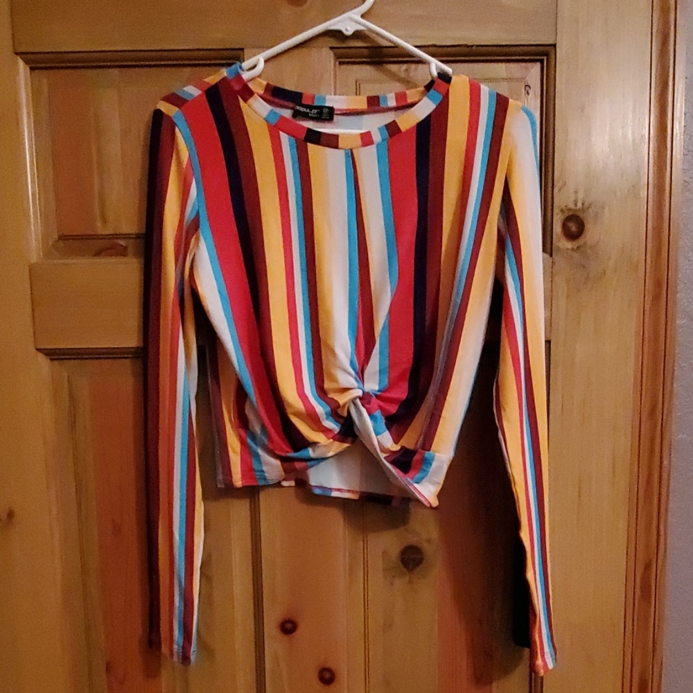 Serape crop top